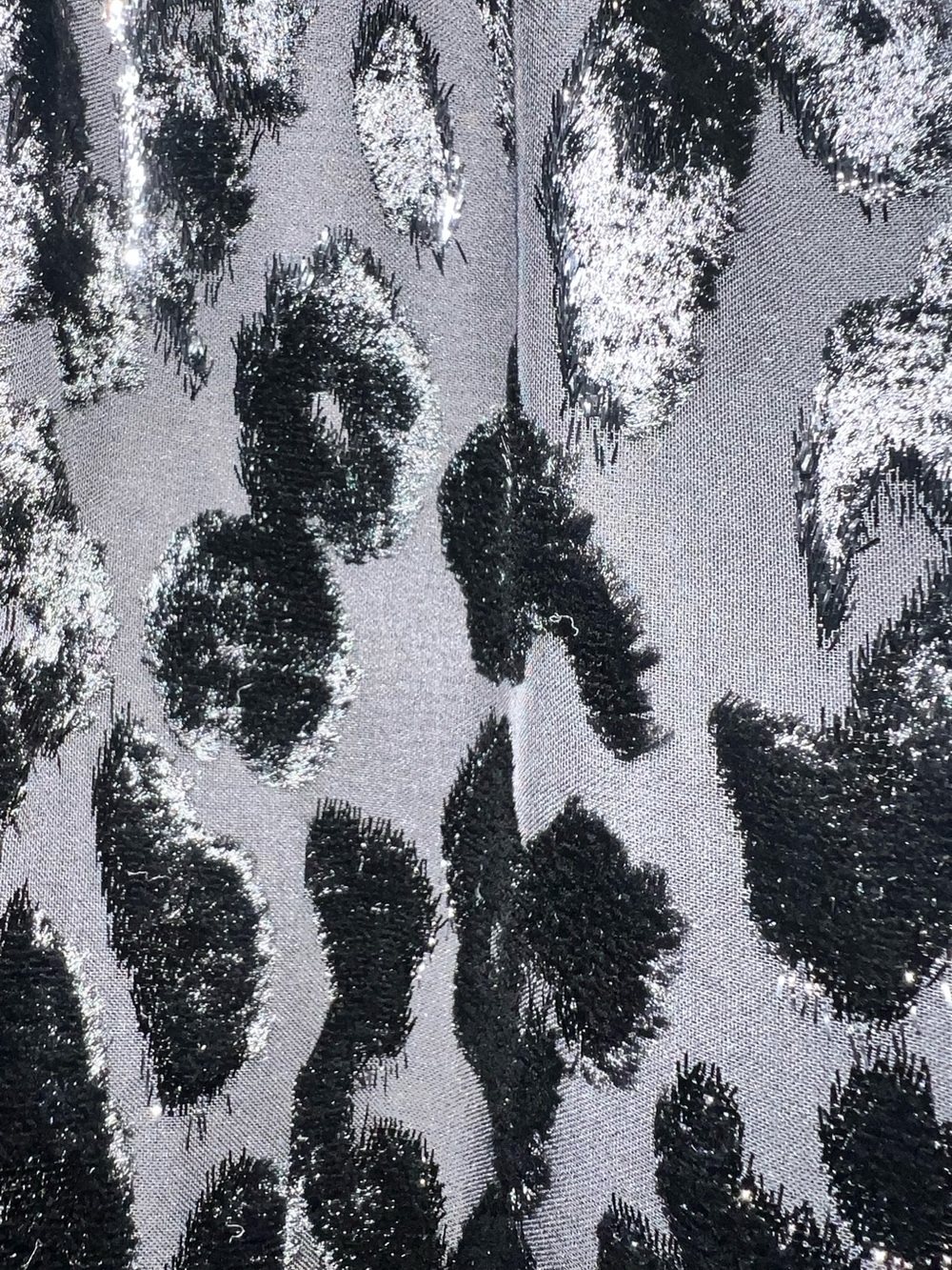 Velvet Spotted Shirred Tank | Ann Taylor - xl - Picture 6 of 11